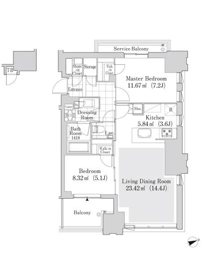 大崎ガーデンレジデンス 1101