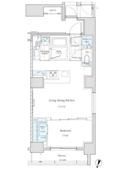 ザ・パークワンズ神田 1201