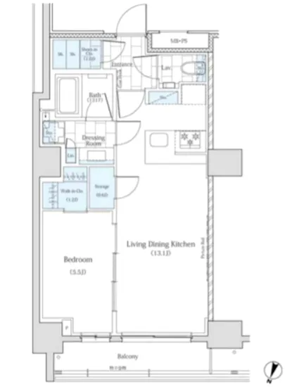 ザ・パークワンズ神田 1202