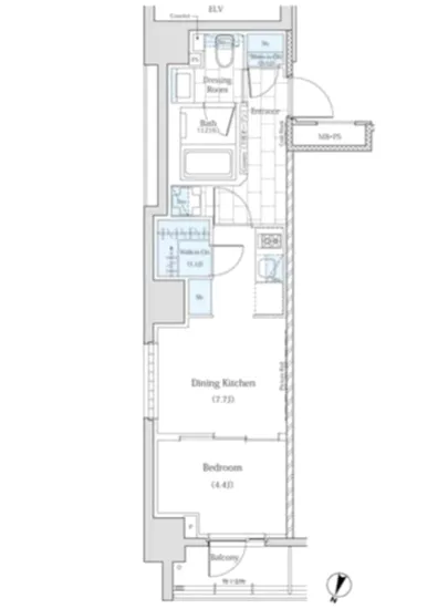 ザ・パークワンズ神田 703