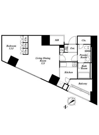 青山ザ・タワー 15F