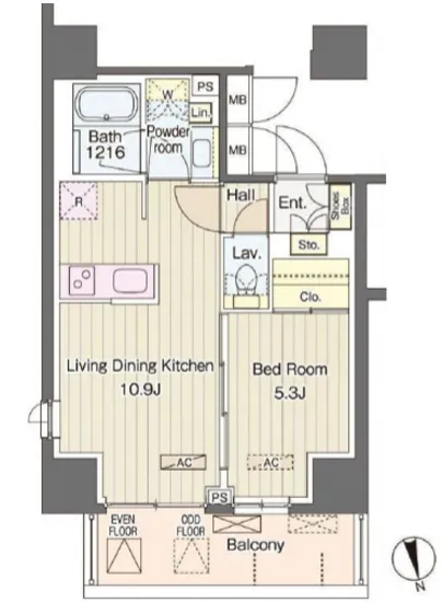 ヴェルデコート西新宿 605