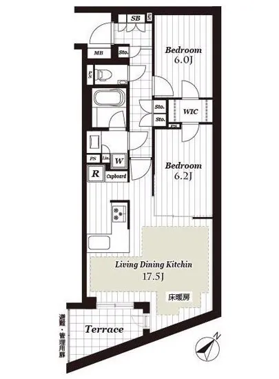 オープンレジデンシア中目黒別所坂 104