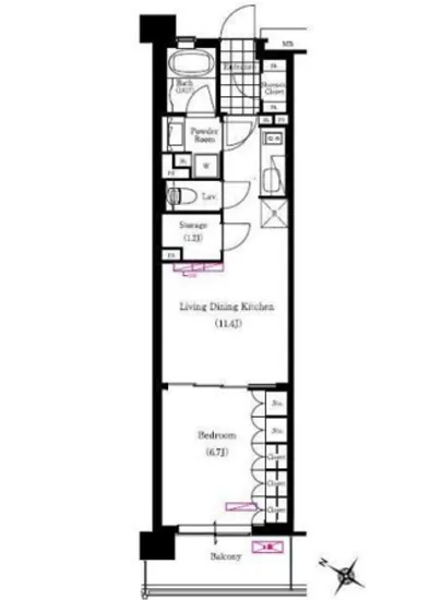 ブリリアイスト三軒茶屋 I-603