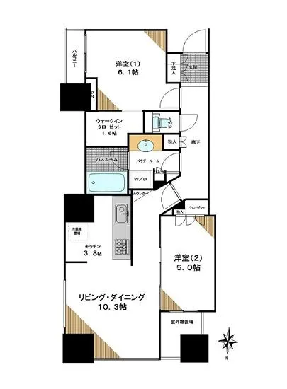 ワールドシティタワーズキャピタルタワー 4F