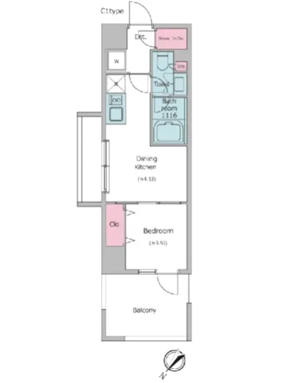 レジディア碑文谷 206