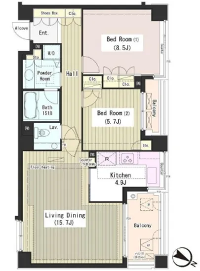 外苑レジデンス 409