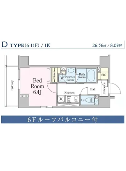 レジディア笹塚3 701
