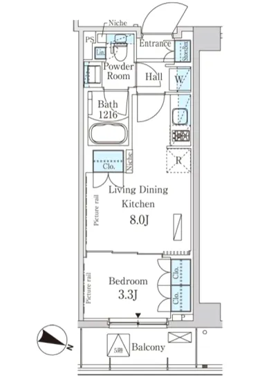 パークアクシス西馬込 506