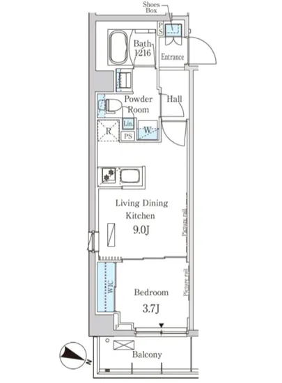 パークアクシス西馬込 411