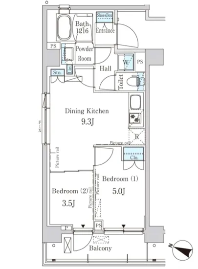 パークアクシス西馬込 301