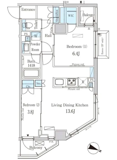 パークアクシス西馬込 408