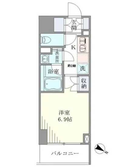 プランドール水天宮 1103