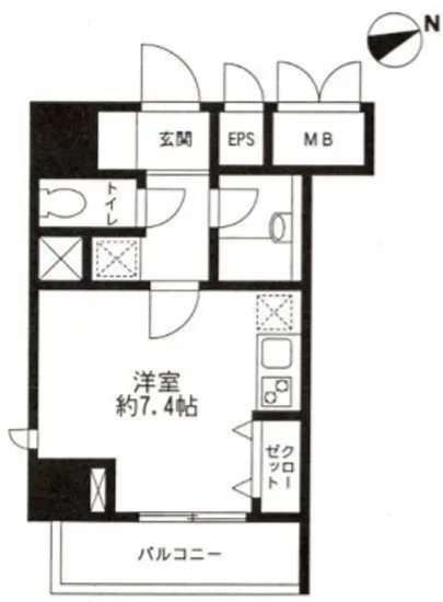 レジディア東品川 812