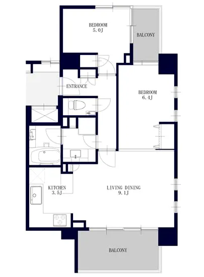 グレイスコート代々木公園 1204