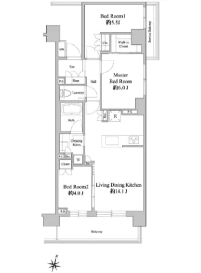 ドゥーエ西馬込 408