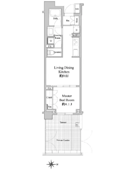 ドゥーエ西馬込 108