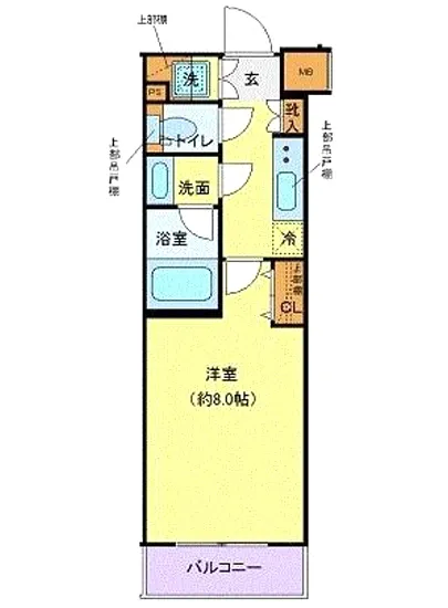 クレイシア目黒都立大学 1F