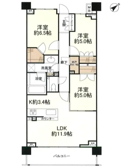 ザ・パークハウス学芸大学四季の杜 123