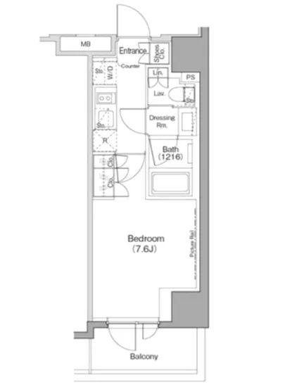 ザ・パークハビオ木場 1512
