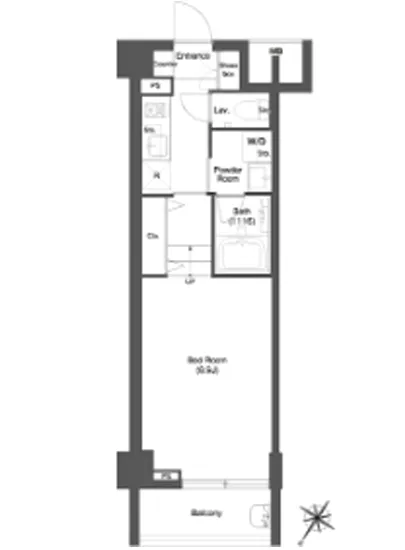 ディームス目黒行人坂 101