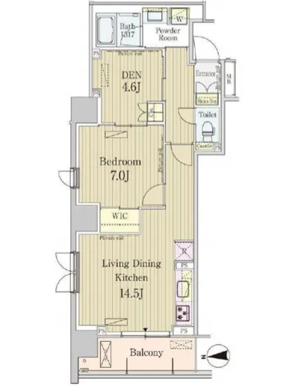 パークアクシス池田山 501