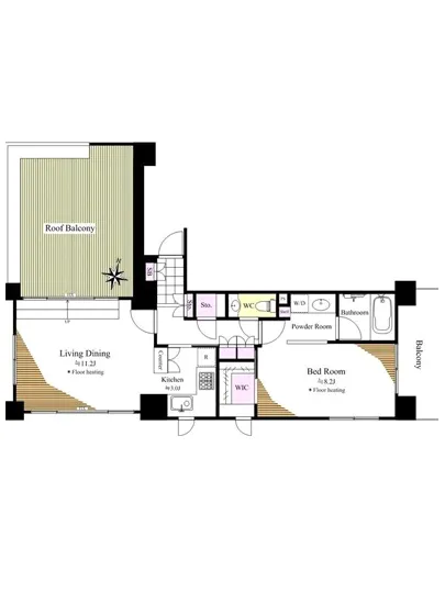 ラコント恵比寿プライベートレジデンス 701