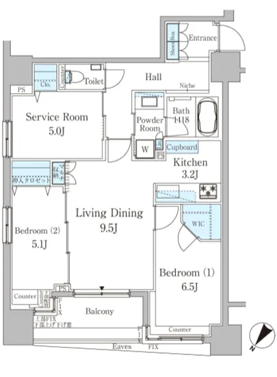 クリオ日本橋久松町 1102