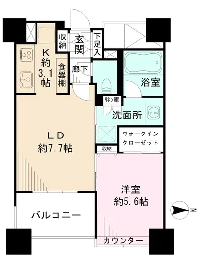 新宿山吹アインスタワー 303