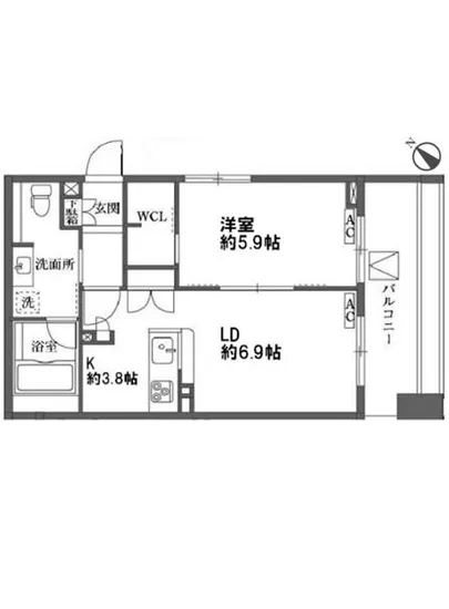 カスタリア大森 1305