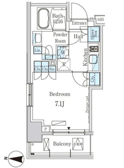 パークアクシス錦糸町ウエスト 509