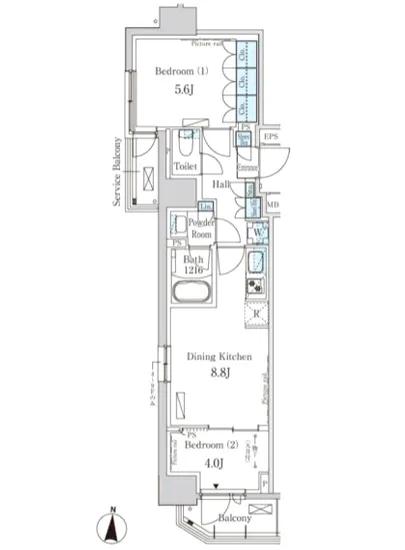 パークアクシス錦糸町ウエスト 301