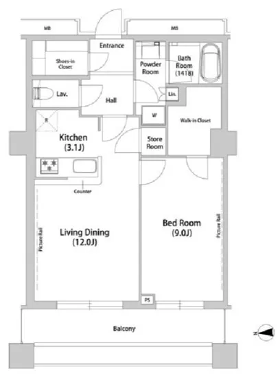 品川ハートビュータワー 2203