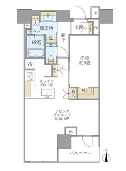 ブリリアタワー代々木公園クラッシィ 507