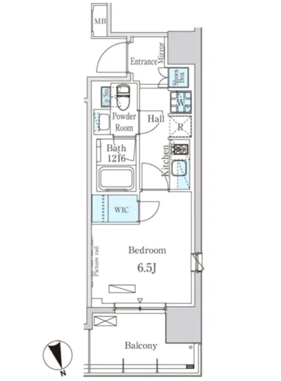 パークアクシス築地 803