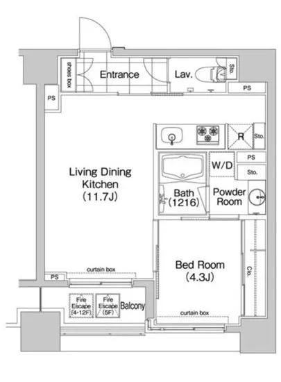 コンフォリア新川 205