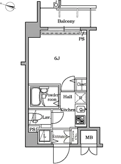 レジディア広尾2 1005