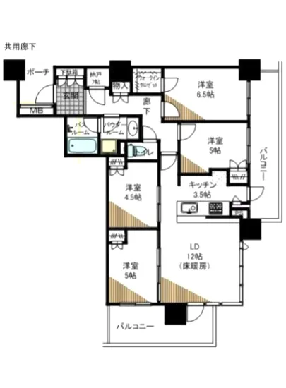 シティタワー金町 13F