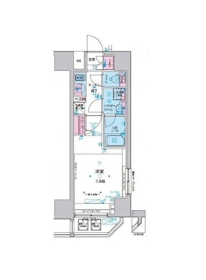 ジェノヴィア麻布十番グリーンヴェール 1001