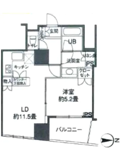 カスタリアタワー品川シーサイド 404