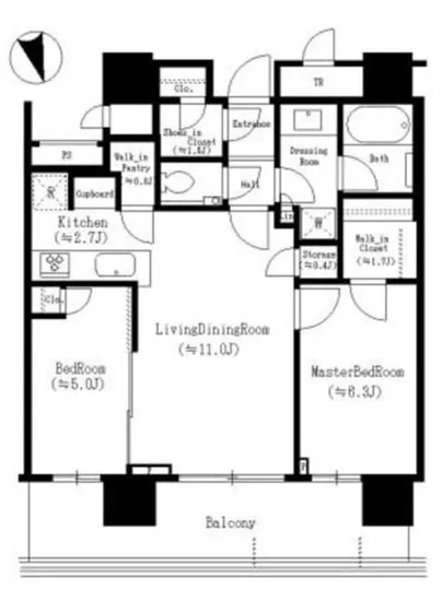 パークシティ中央湊ザタワー 1006