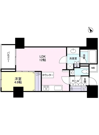 オープンレジデンシア銀座エスト 2F