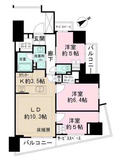 ザ・プレミアスカイ品川中延 1401