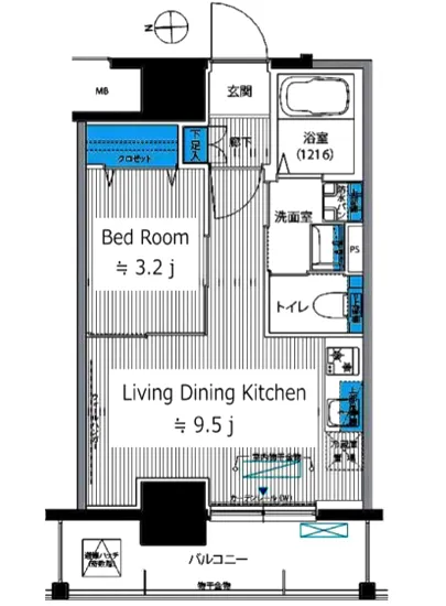 レジェンダリーガーデン赤羽ウエストビュー 803