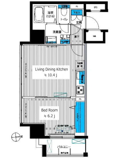 レジェンダリーガーデン赤羽イーストビュー 403