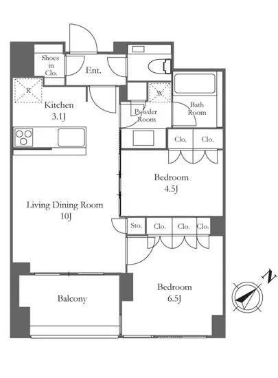 パークナード三田聖坂 303