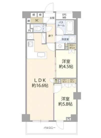 オープンレジデンシア広尾ザ・ハウス サウスコート 5F