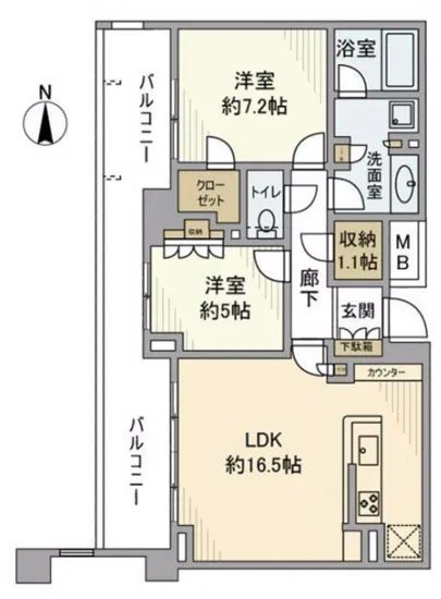 パークコート渋谷大山町ザプラネ 404