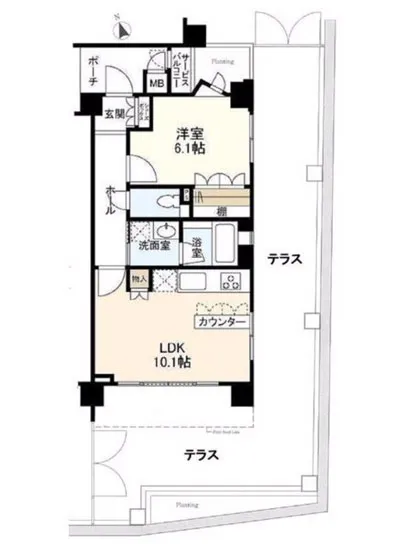 アクシア代沢 105