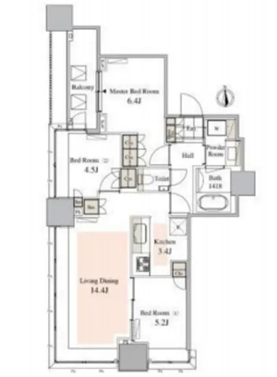 タワーコート北品川 1806
